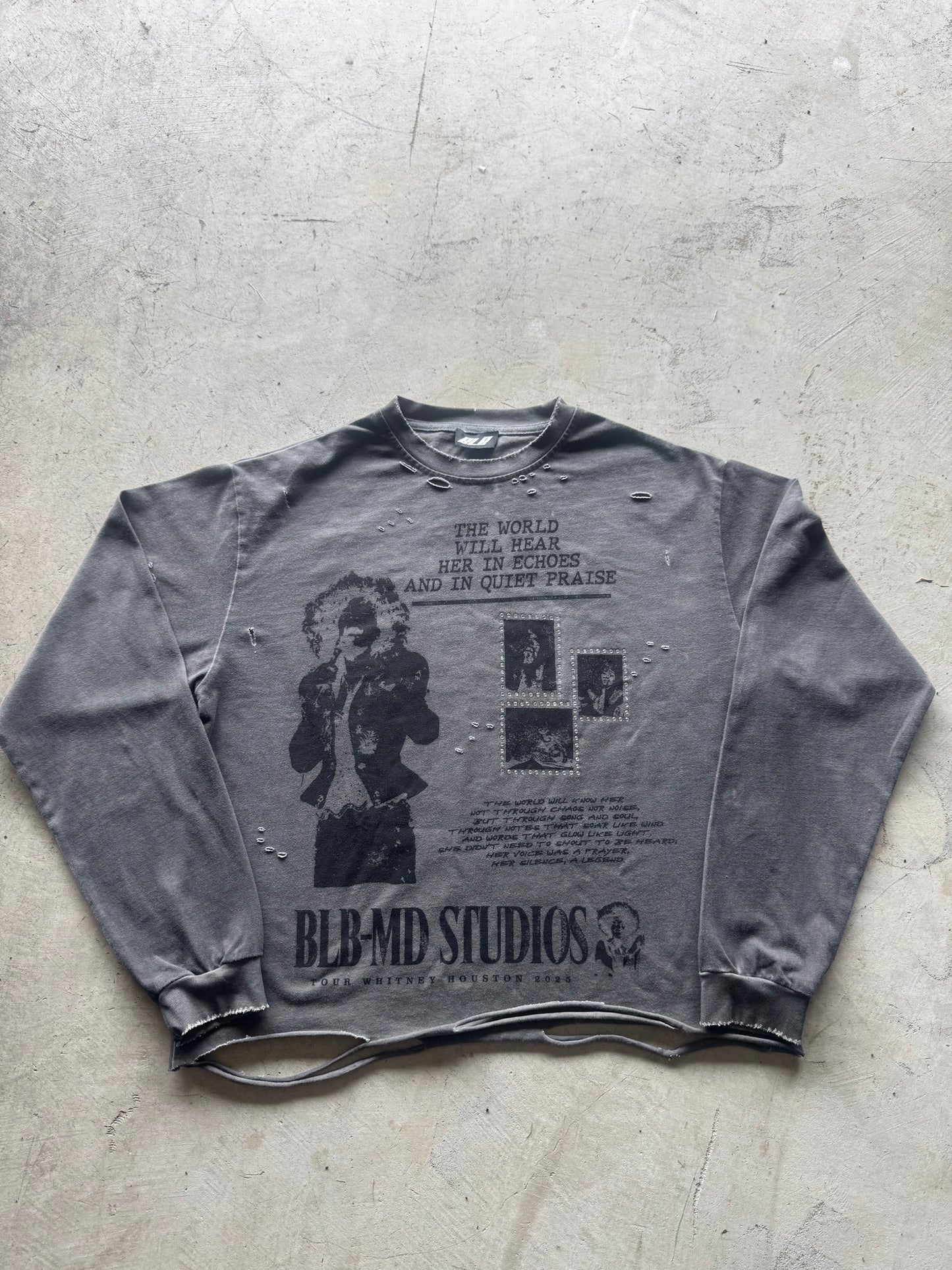 Whitney Houston Tour Long Sleeve